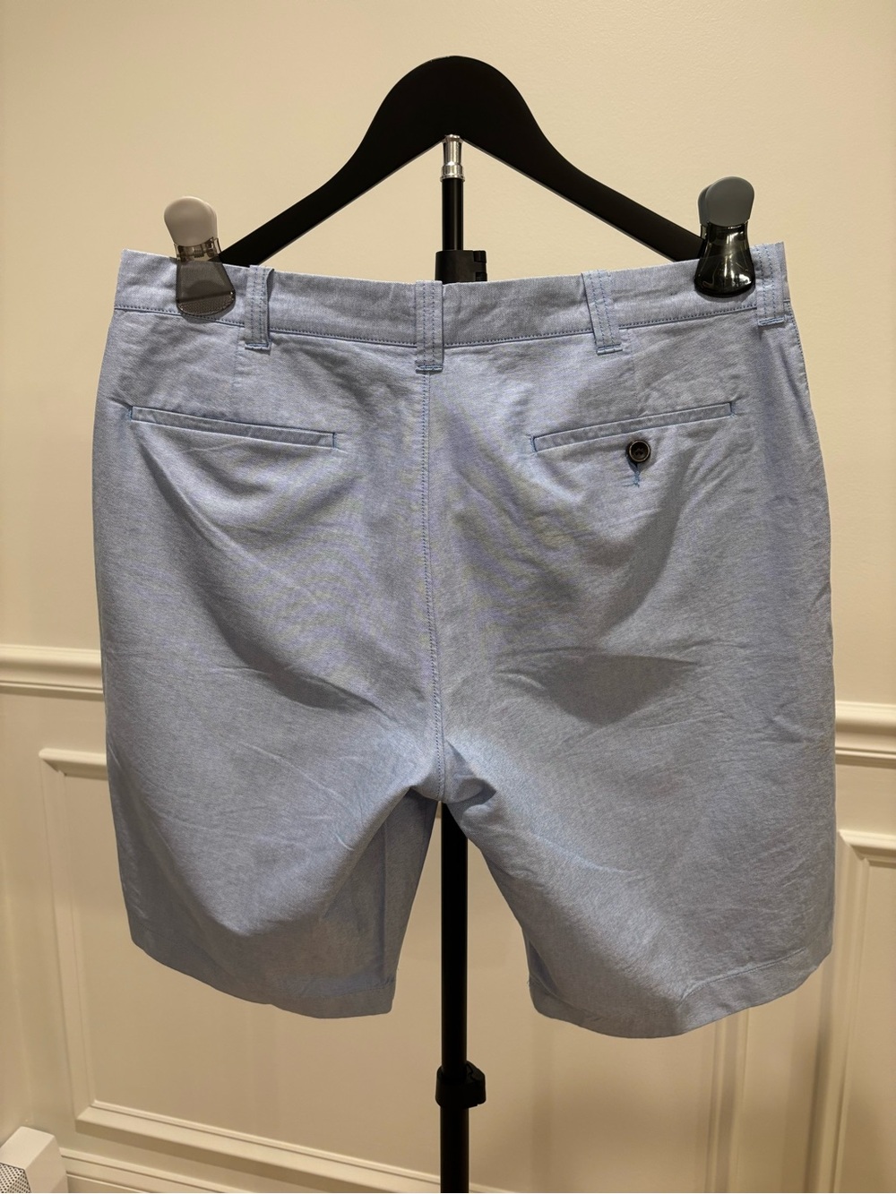 JCREW Men's Light Blue Casual Shorts, SIZE 33, 10.5” Inseam, 100% Cotton - Picture 3 of 5